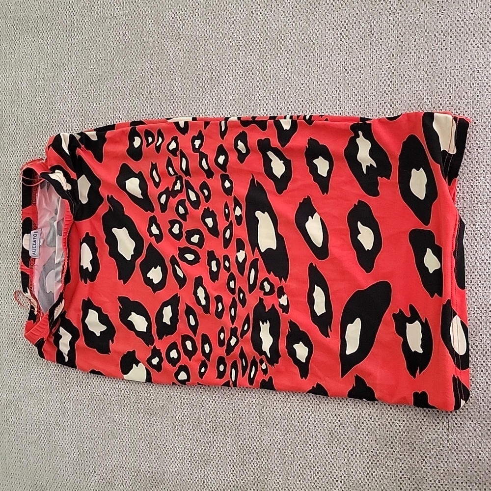 High waist midi